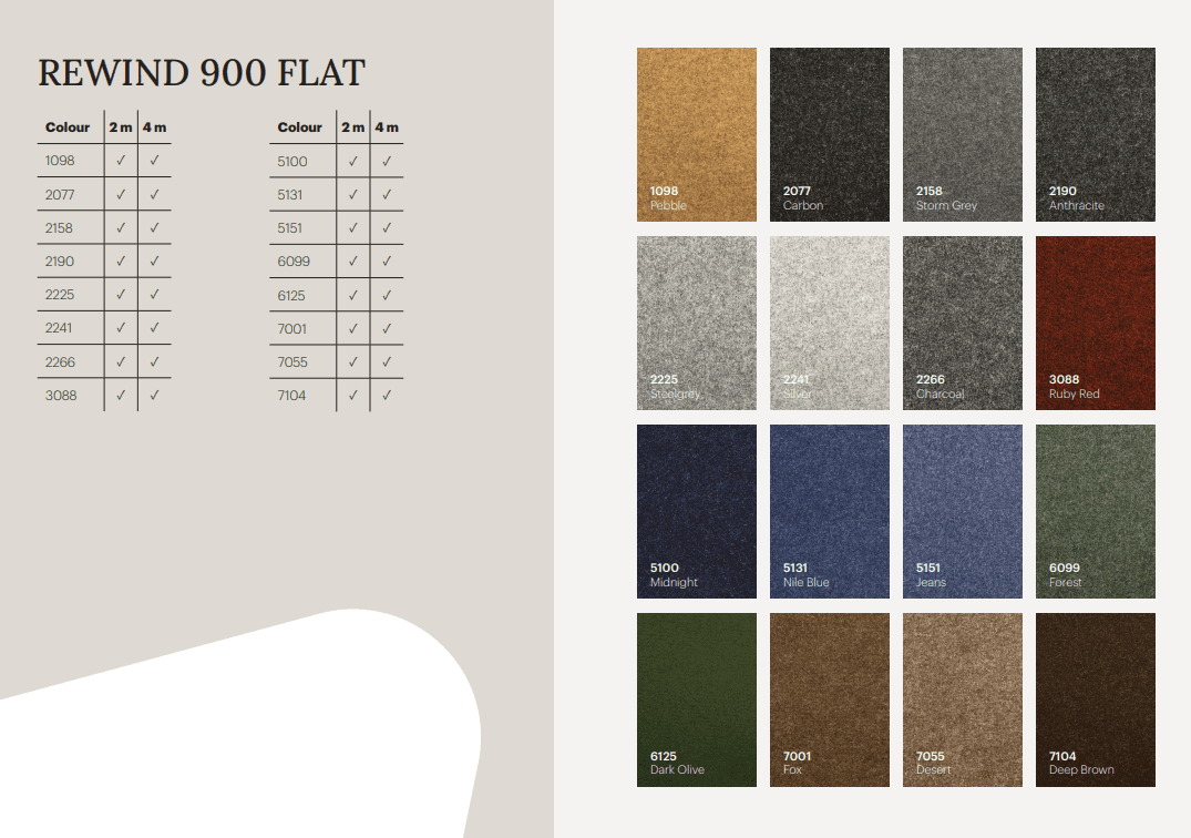 Rewind 900 flat
